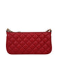Red Leather Crossbody Bag