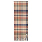 Marrone Polyester Men Scarf