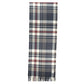 Blue Polyester Men Scarf