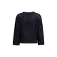 Black Fleece Wool Sweatshirt