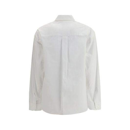 White Cotton Dress Shirt