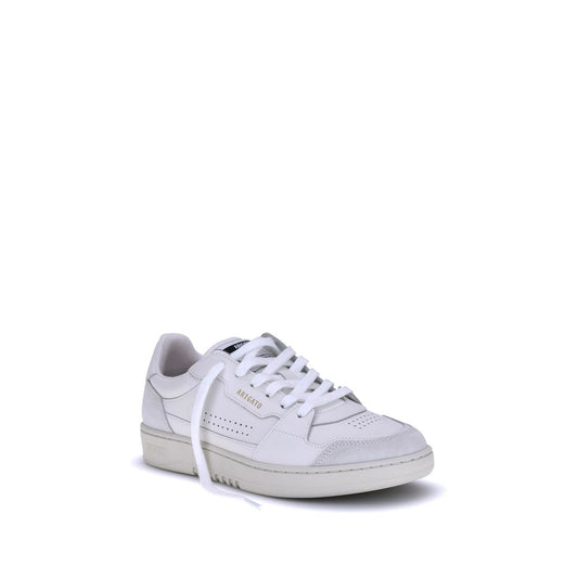 White Calf Leather Bos Taurus Low Top Sneakers