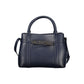 Blu Polyurethane Woman Handbag