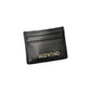 Black Polyurethane Women Wallet