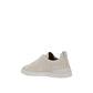White Calf Leather Bos Taurus Sneakers
