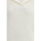 White Cotton Sweatshirt