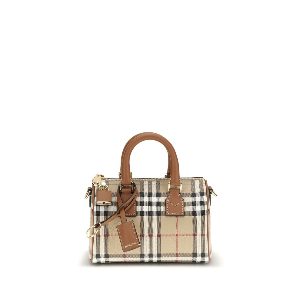Brown Polyethylene Handbag