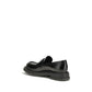Black Calf Leather Bos Taurus Slip-On Loafers