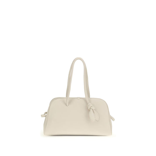White Calf Leather Bos Taurus Shoulder Bag