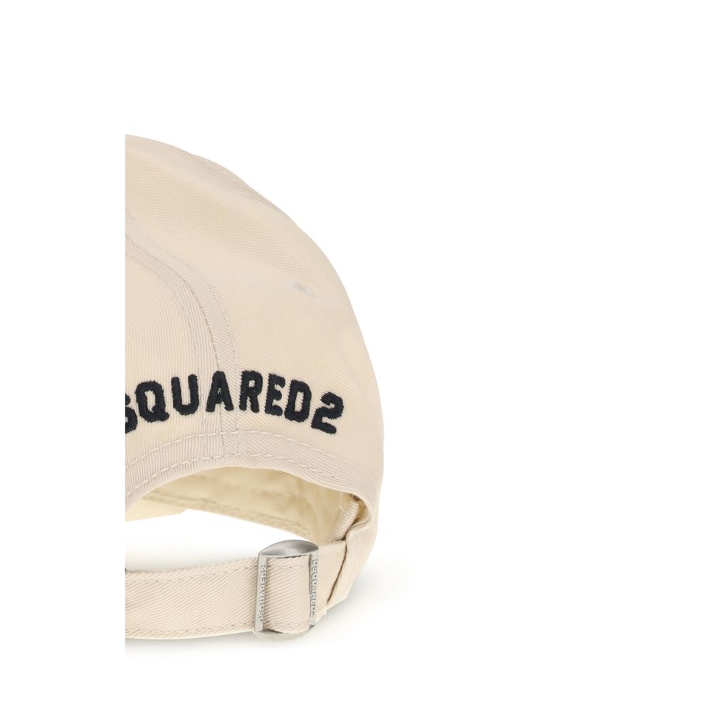 Beige Cotton Cap (Baseball Hat)