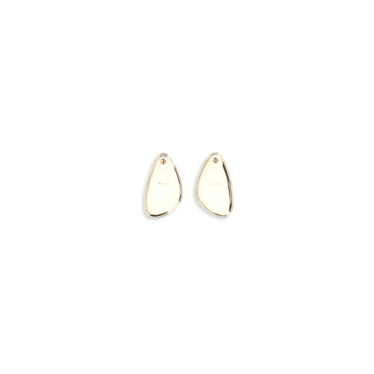 Gold Brass Earrings