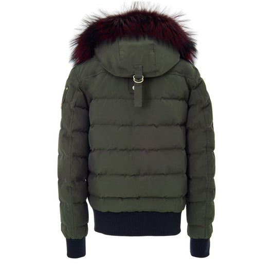 Green Cotton Bomber
