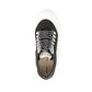 Black Canvas Chunky Sneakers