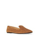 Brown Calfskin Slip-On Loafers