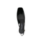 Black Calfskin High Heel Pumps