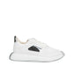 White Calfskin Chunky Sneakers