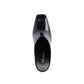 Black Calfskin Mules