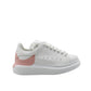 White Calfskin Chunky Sneakers