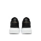 Black Calfskin Chunky Sneakers