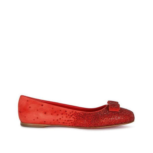 Multicolor Calfskin Ballet Flats