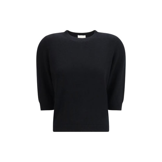 Black Cashmere Sweatshirt