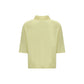 Bicolor Cashmere Polo Shirt