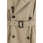 Beige Cotton Trench Coat