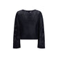Blue Wool Sweatshirt