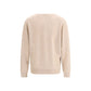 Beige Cashmere Cardigan