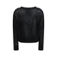 Black Wool Cardigan
