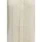 Beige Silk Dress Shirt
