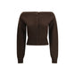 Brown Cashmere Cardigan