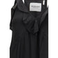 Black Cotton Casual Dress