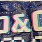 Dark Blue DG Game Print Cotton Jogger Pants