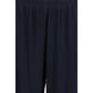 Blue Viscose Pants