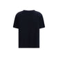 Blue Viscose T-Shirt