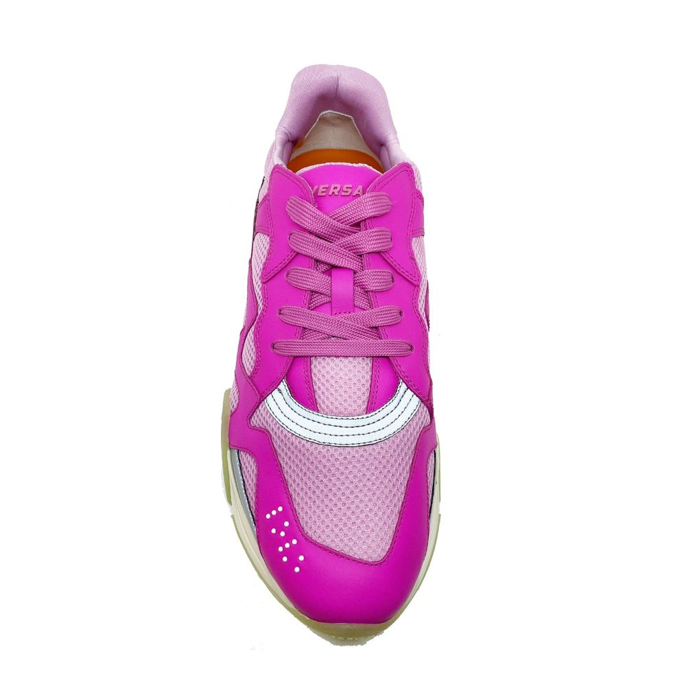 Multicolor Leather Chunky Sneakers