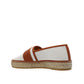 Beige Canvas Espadrilles