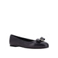 Black Calfskin Ballet Flats