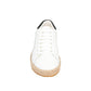 White Calfskin Low Top Sneakers