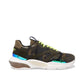 Bicolor Fabric Athletic Sneakers