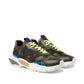 Bicolor Fabric Athletic Sneakers