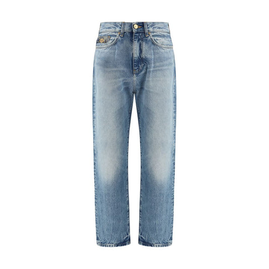 Light Blue Cotton Jeans Denim