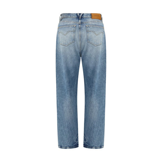 Light Blue Cotton Jeans Denim