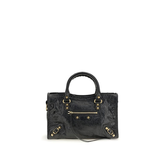 Black Lamb Leather Shoulder Bag