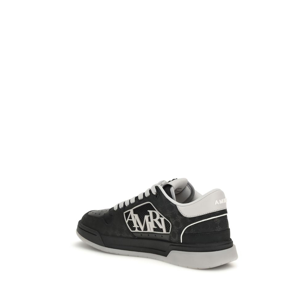 Black Calf Leather Bos Taurus Low Top Sneakers