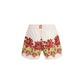 Multicolor Polyester Shorts