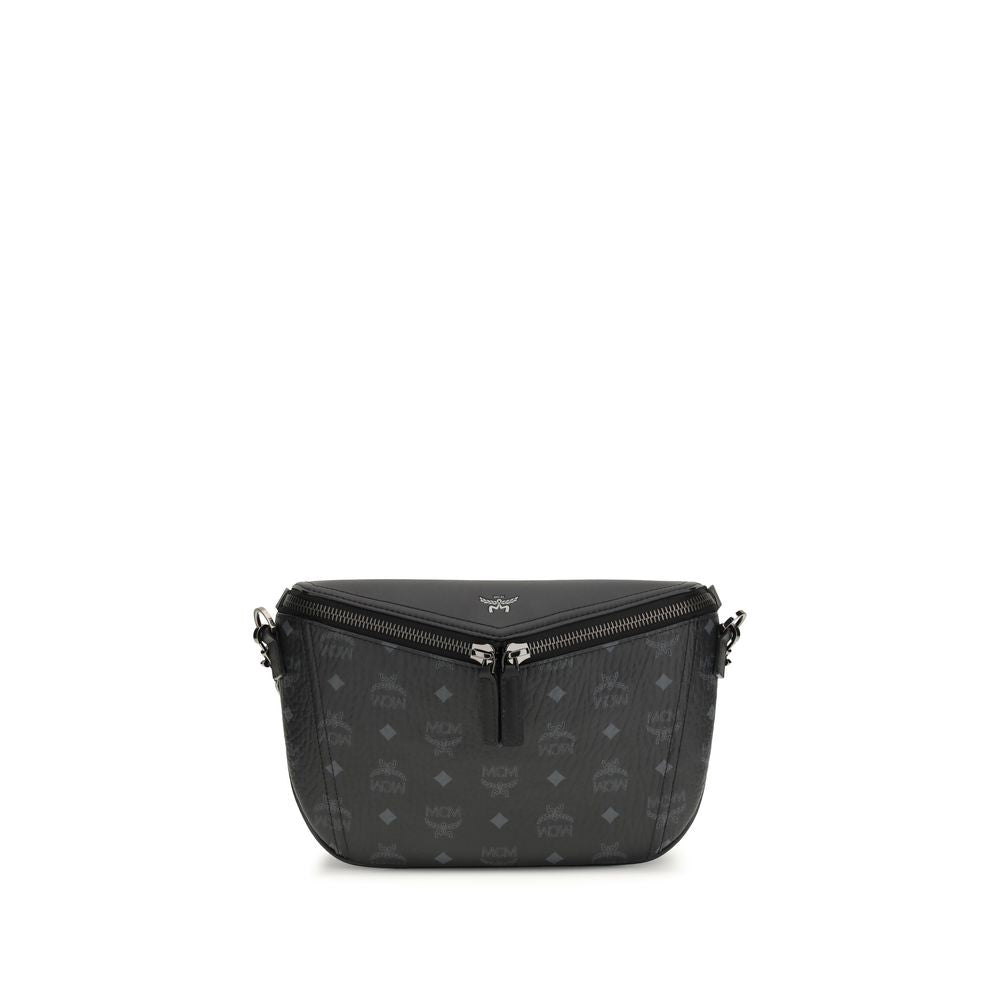 Black Calf Leather Bos Taurus Shoulder Bag