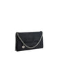Black Polyester Shoulder Bag