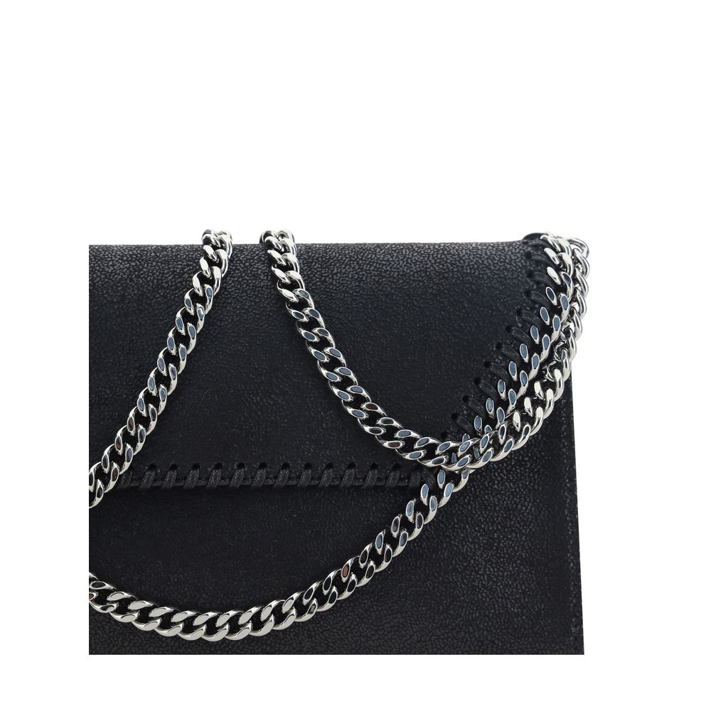 Black Polyester Shoulder Bag